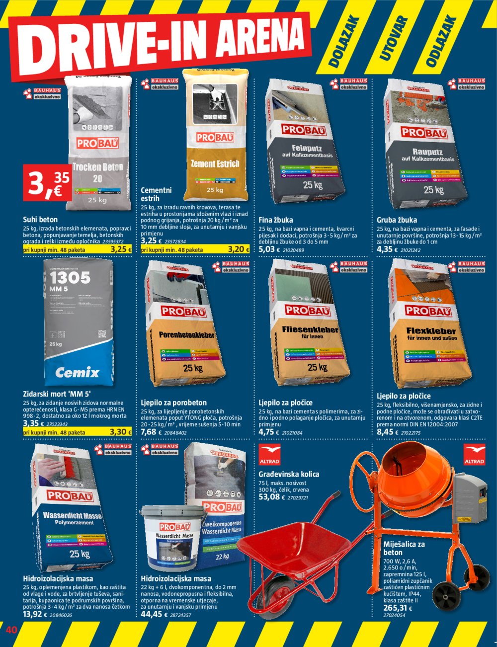 Bauhaus katalog Listopad 03.10.-30.10.2024.