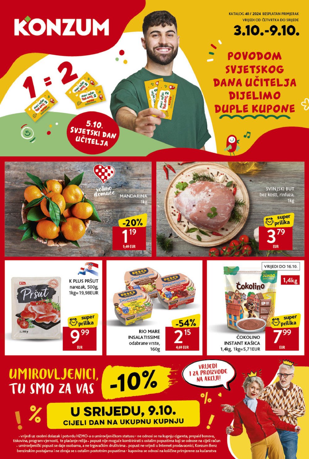 Konzum katalog Akcija 03.10.-09.10.2024.