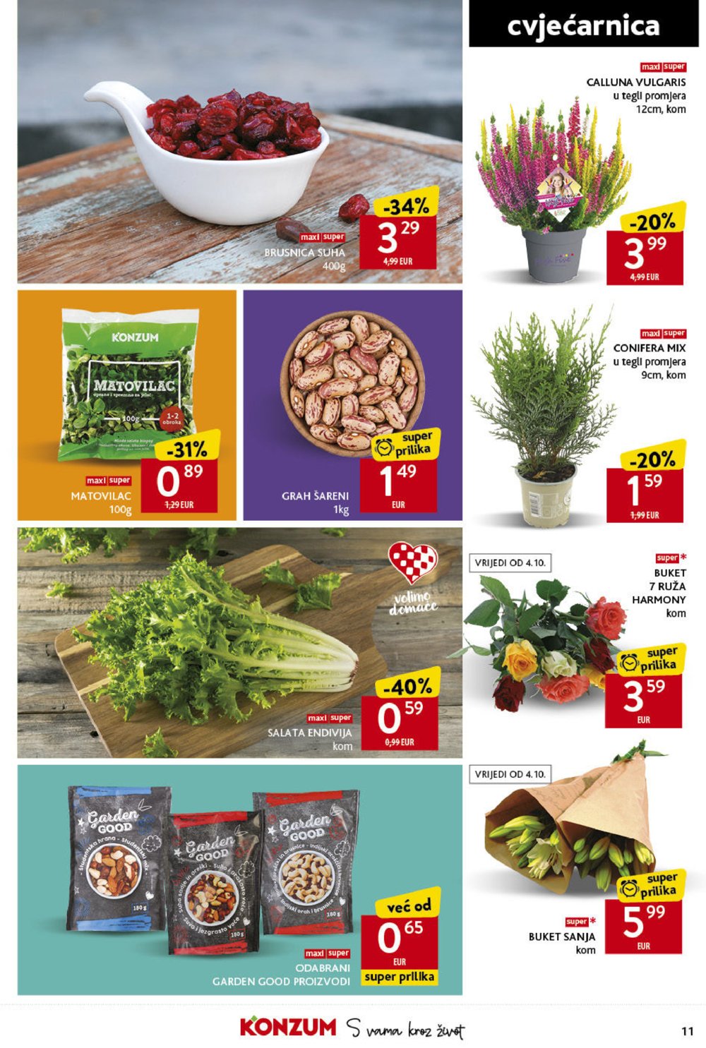 Konzum katalog Akcija 03.10.-09.10.2024.