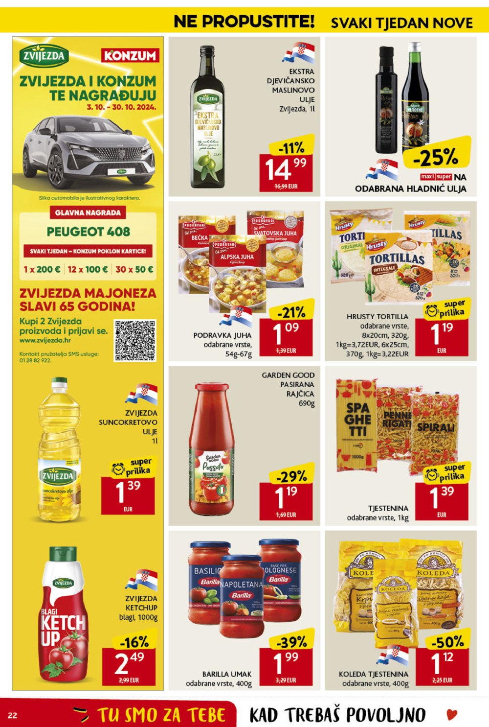 Konzum katalog Akcija 03.10.-09.10.2024.