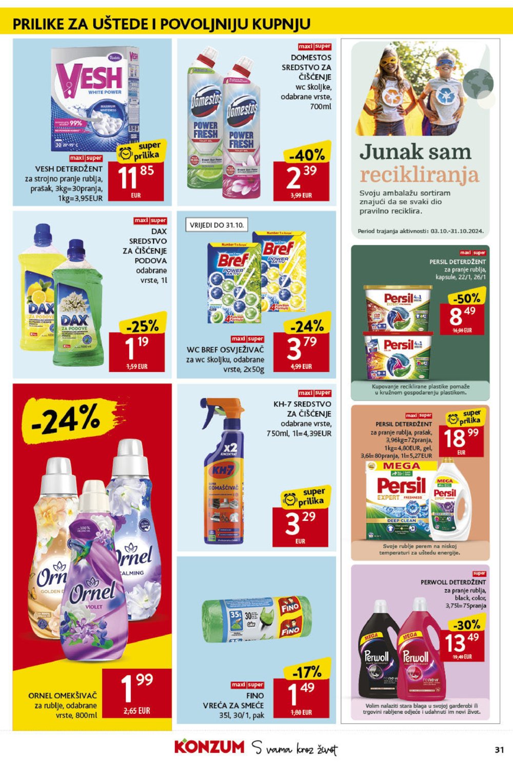 Konzum katalog Akcija 03.10.-09.10.2024.