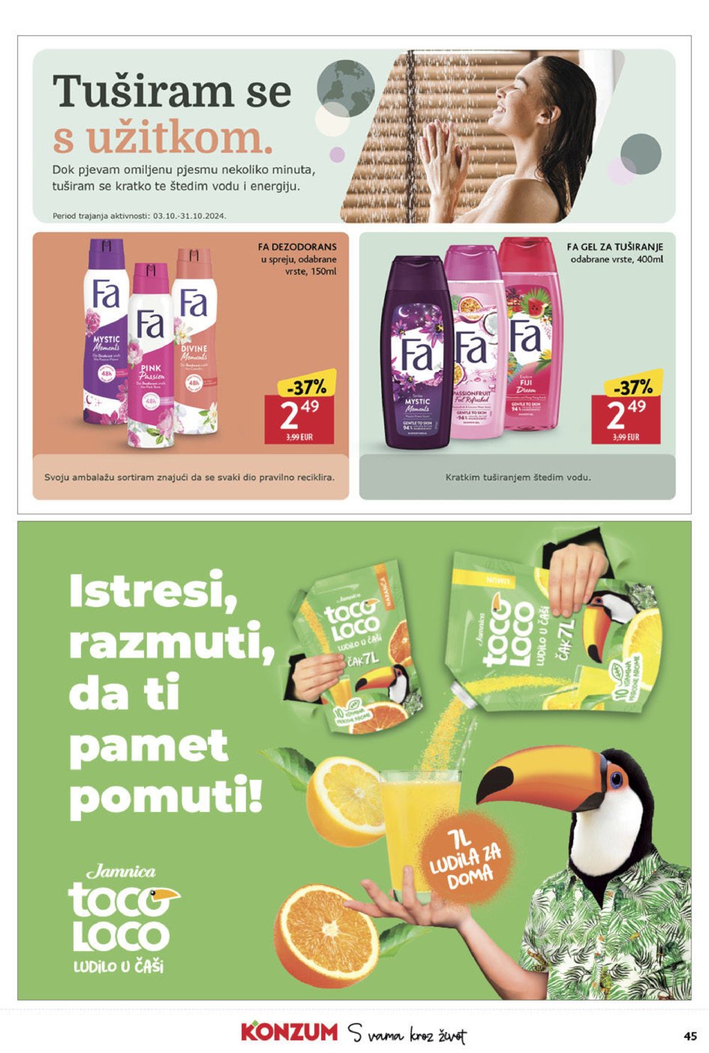 Konzum katalog Akcija 03.10.-09.10.2024.