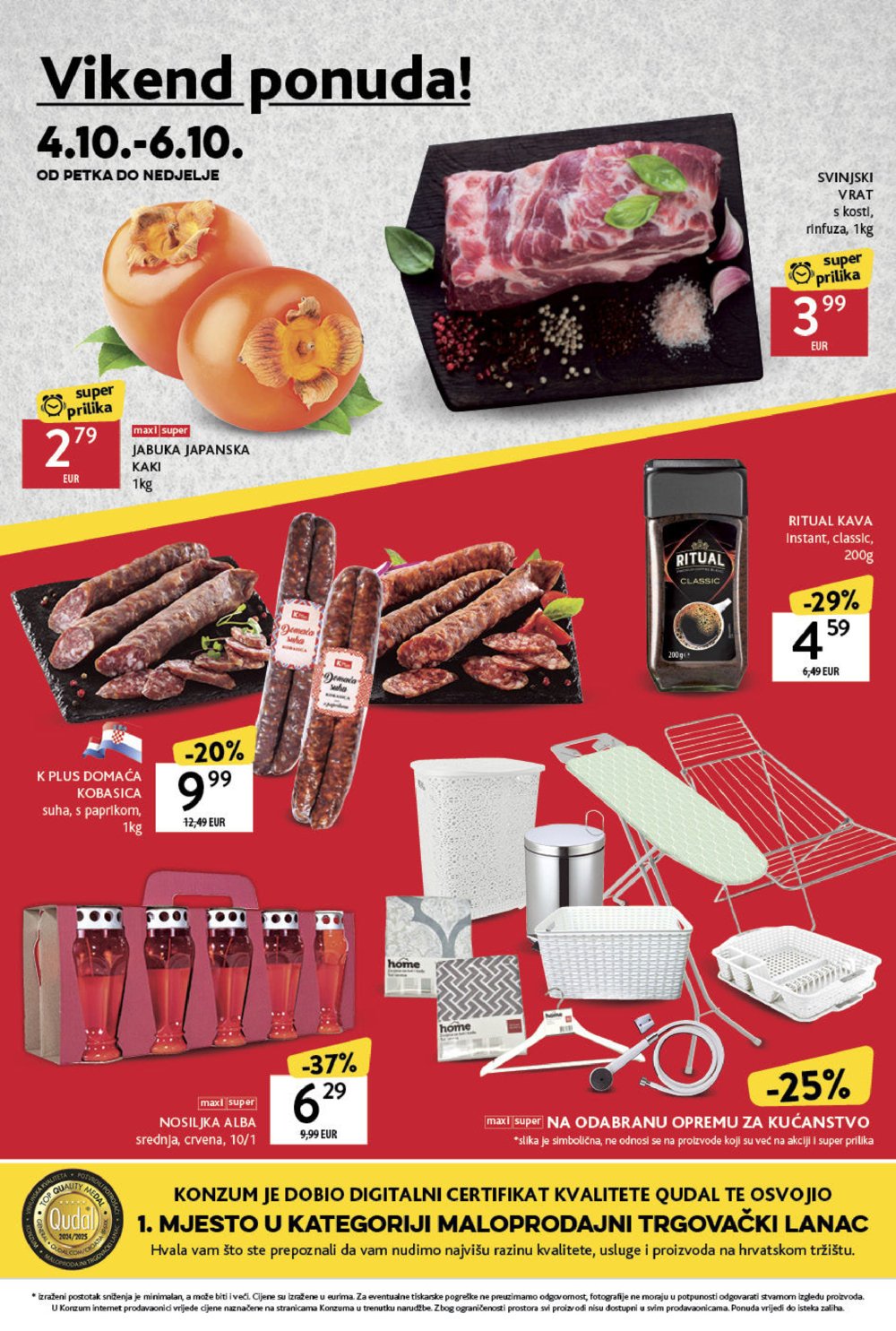 Konzum katalog Akcija 03.10.-09.10.2024.