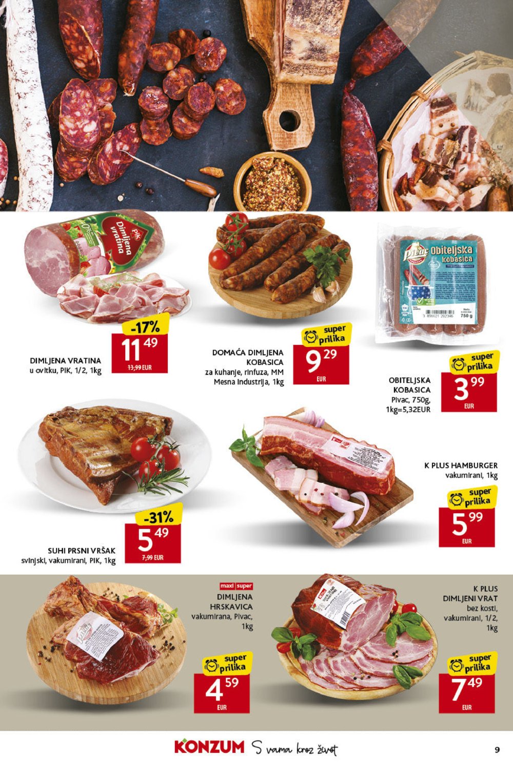 Konzum katalog Akcija 03.10.-09.10.2024.