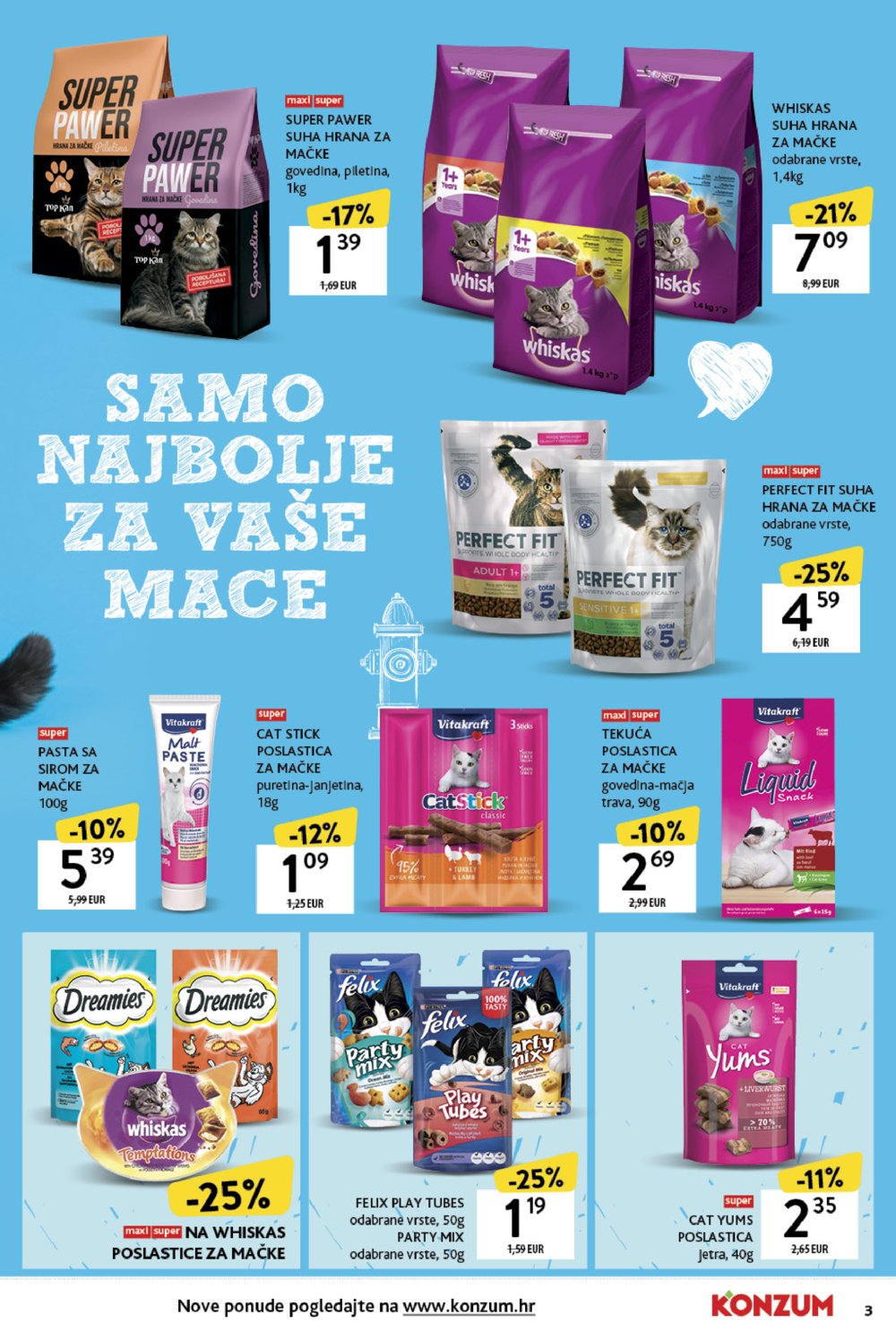 Konzum katalog Kućni ljubimci 02.10.-16.10.2024.