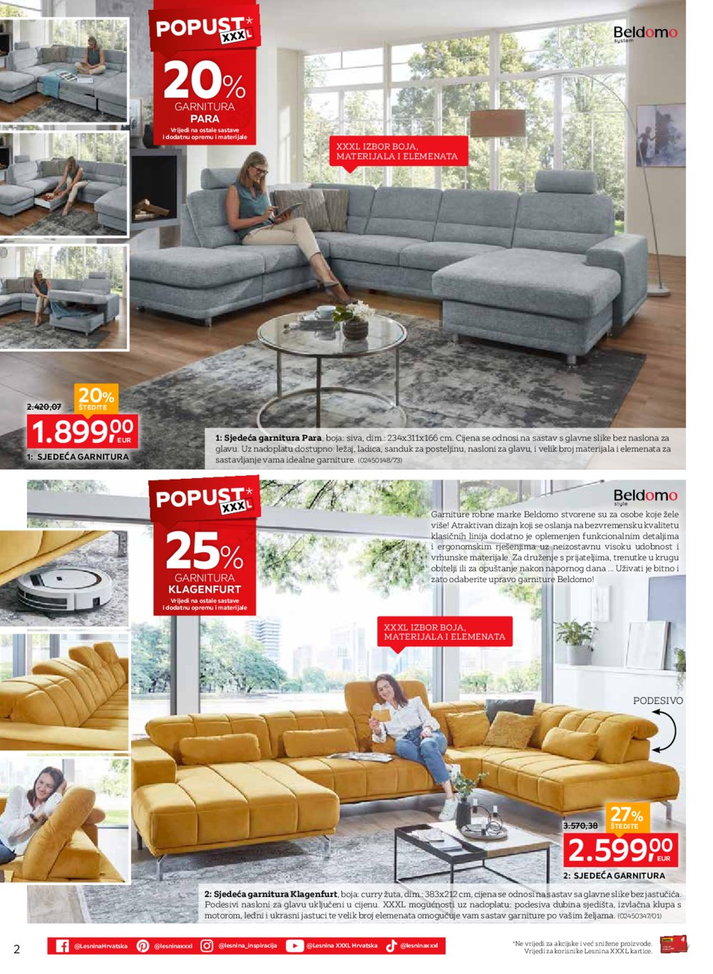 Lesnina katalog Novi dnevni boravak 01.10.-24.10.2024.