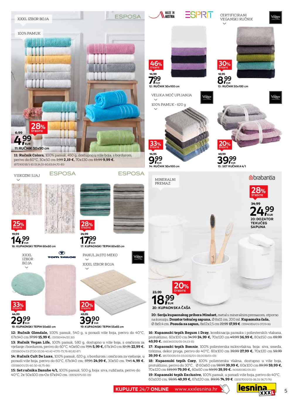 Lesnina katalog Oprema za dom 01.10.-24.10.2024.