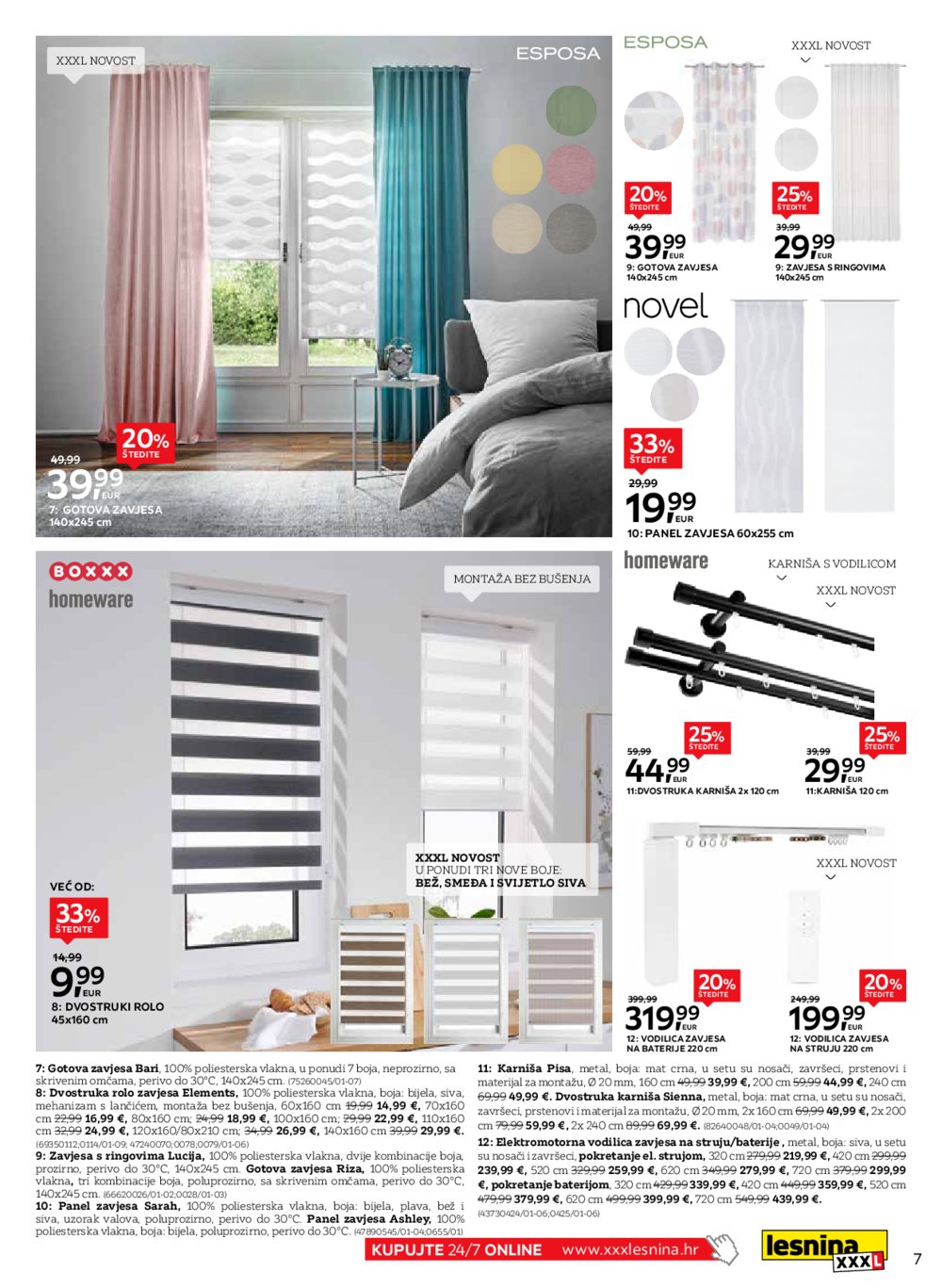 Lesnina katalog Oprema za dom 01.10.-24.10.2024.