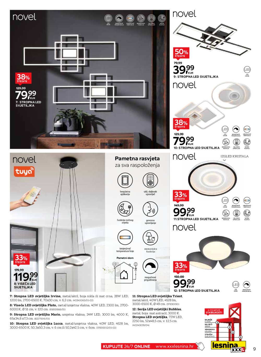 Lesnina katalog Oprema za dom 01.10.-24.10.2024.