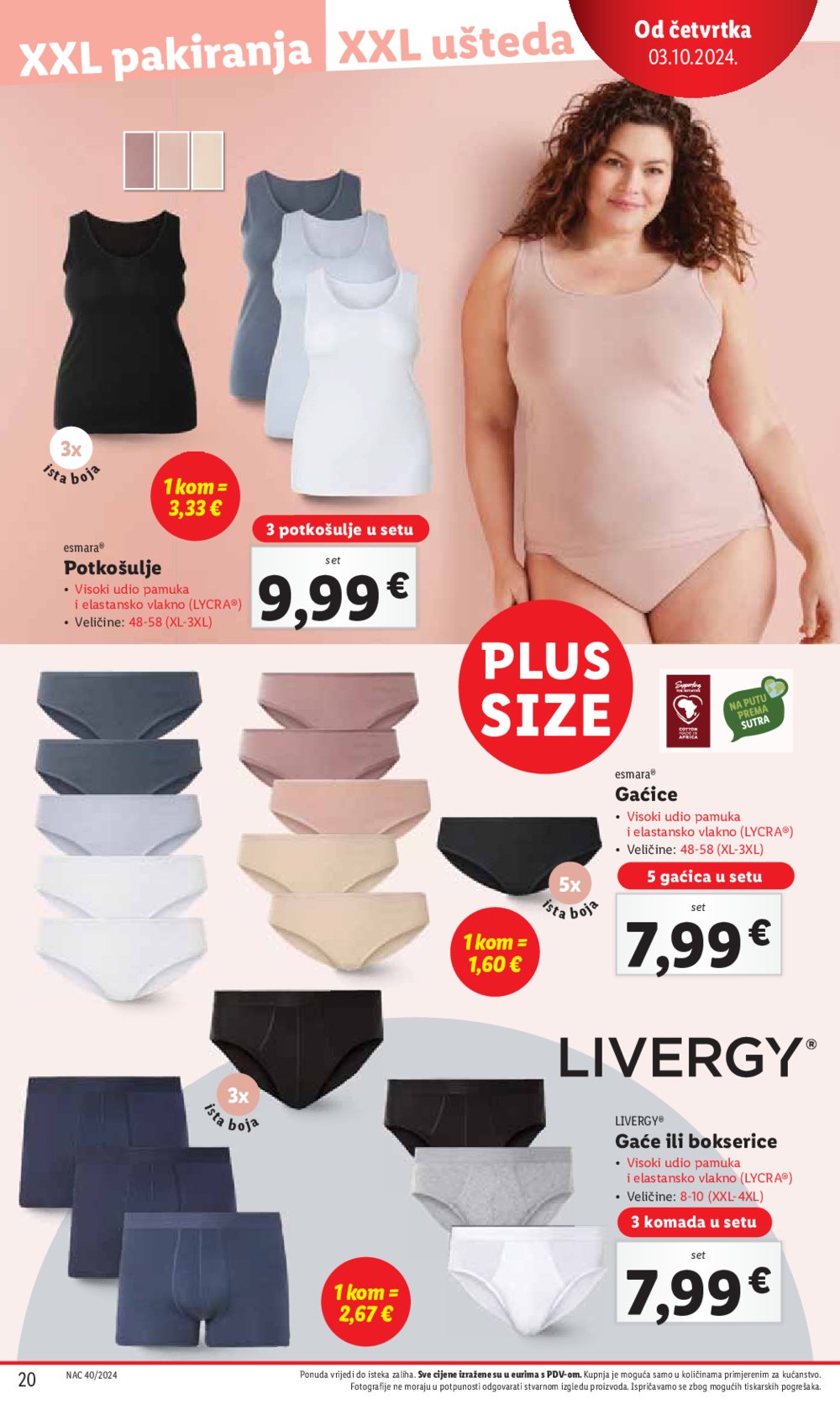 Lidl katalog Super ponuda od četvrtka 03.10.-06.10.2024.