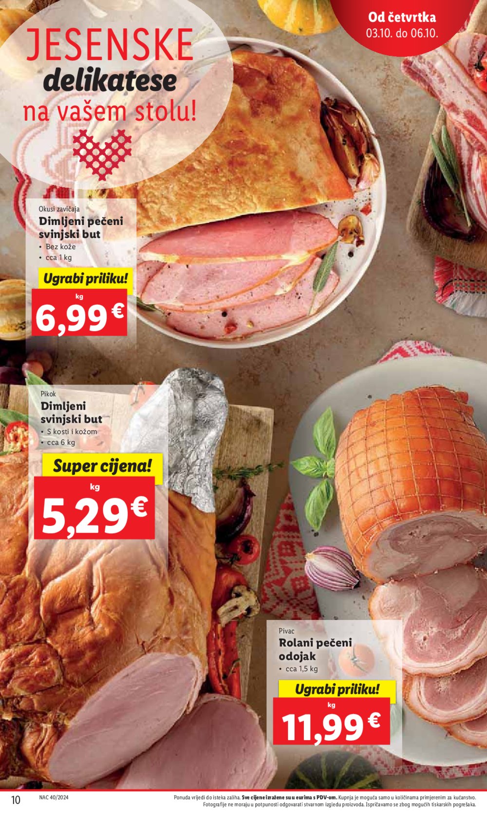 Lidl katalog Super ponuda od četvrtka 03.10.-06.10.2024.