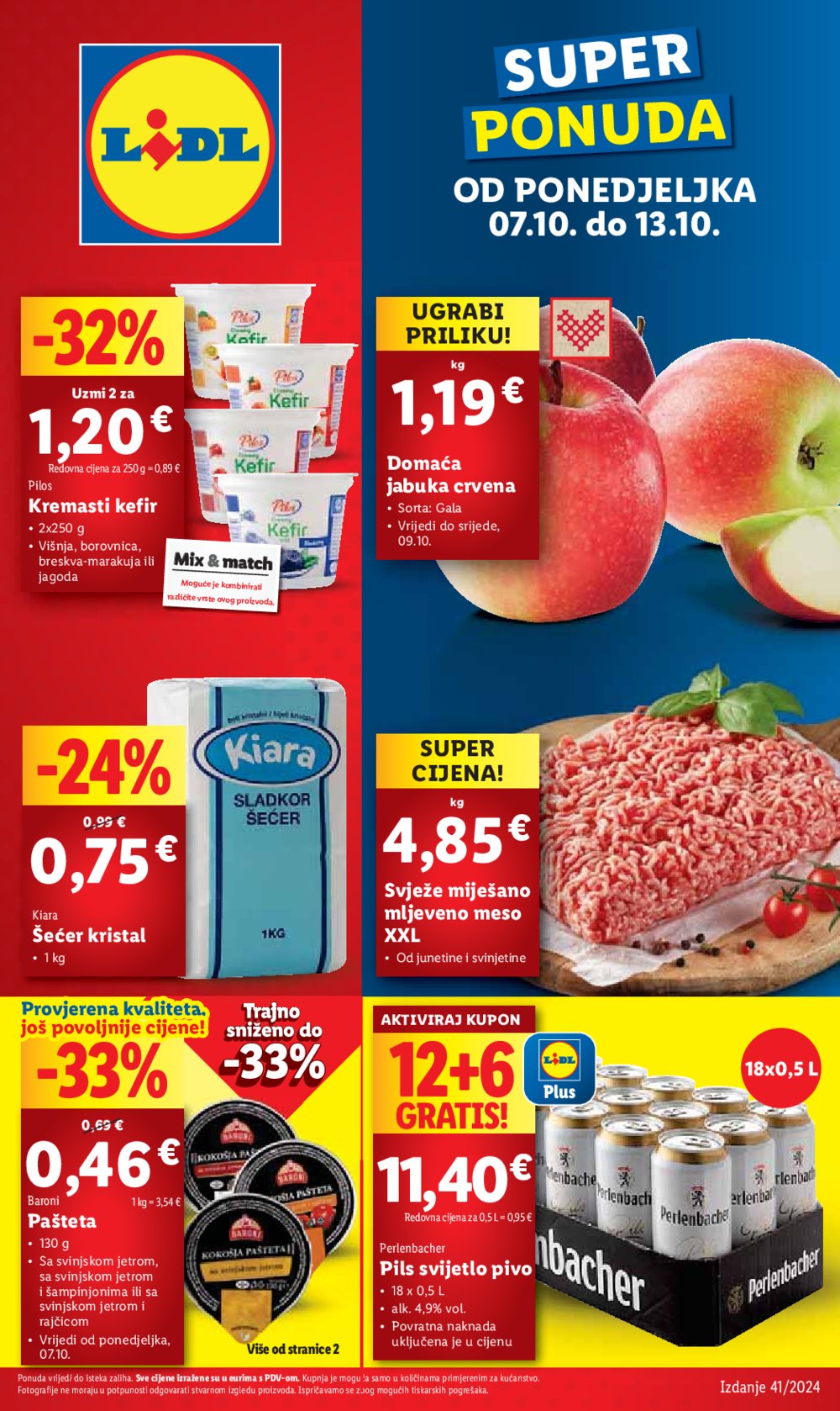 Lidl katalog Super ponuda od ponedjeljka 07.10.-13.10.2024.