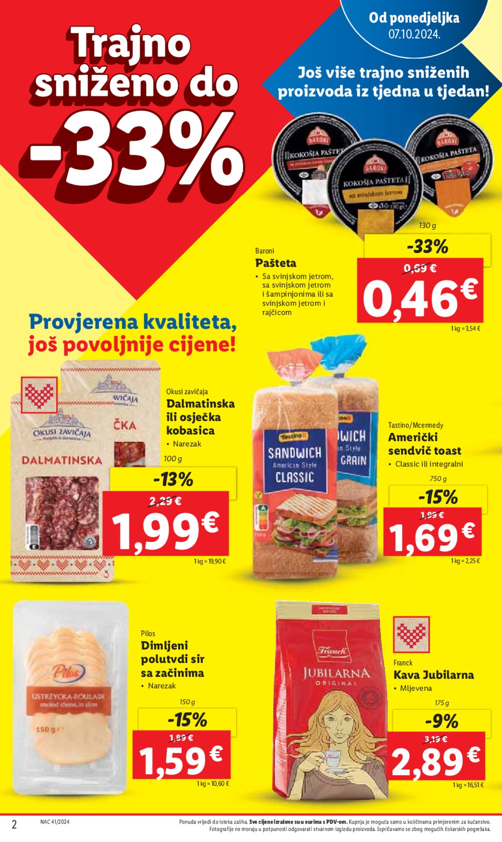 Lidl katalog Super ponuda od ponedjeljka 07.10.-13.10.2024.