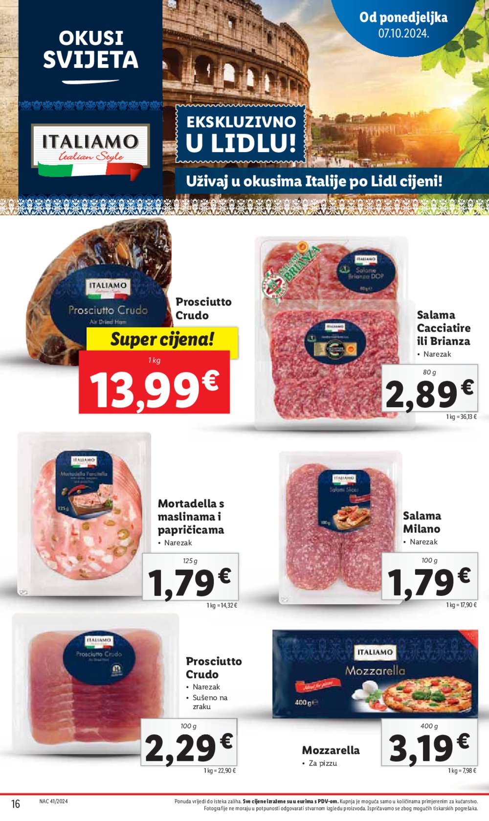 Lidl katalog Super ponuda od ponedjeljka 07.10.-13.10.2024.