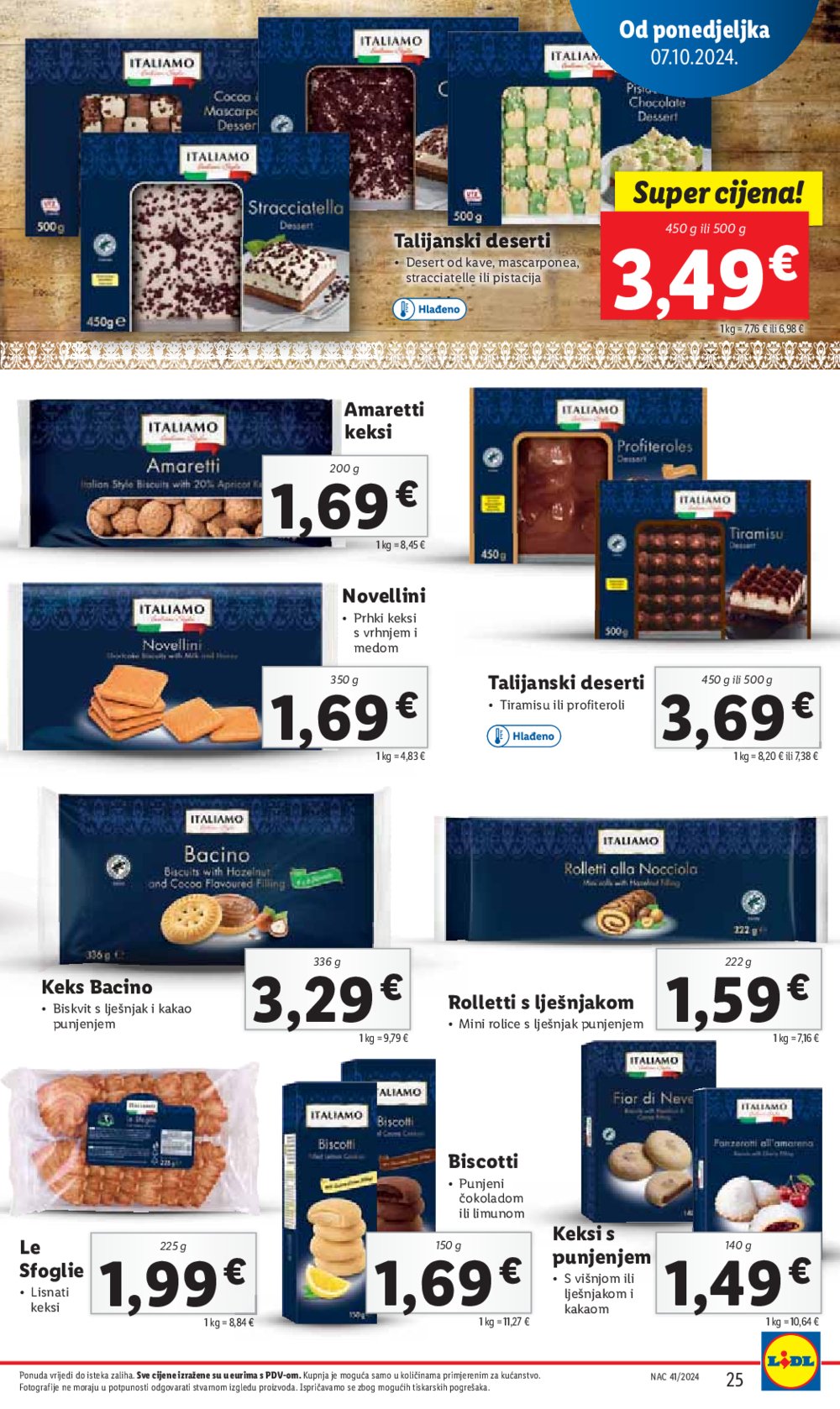 Lidl katalog Super ponuda od ponedjeljka 07.10.-13.10.2024.