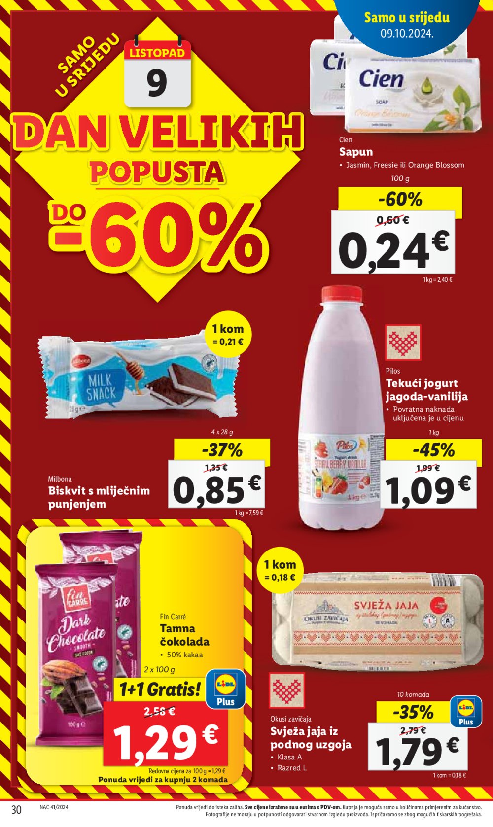 Lidl katalog Super ponuda od ponedjeljka 07.10.-13.10.2024.