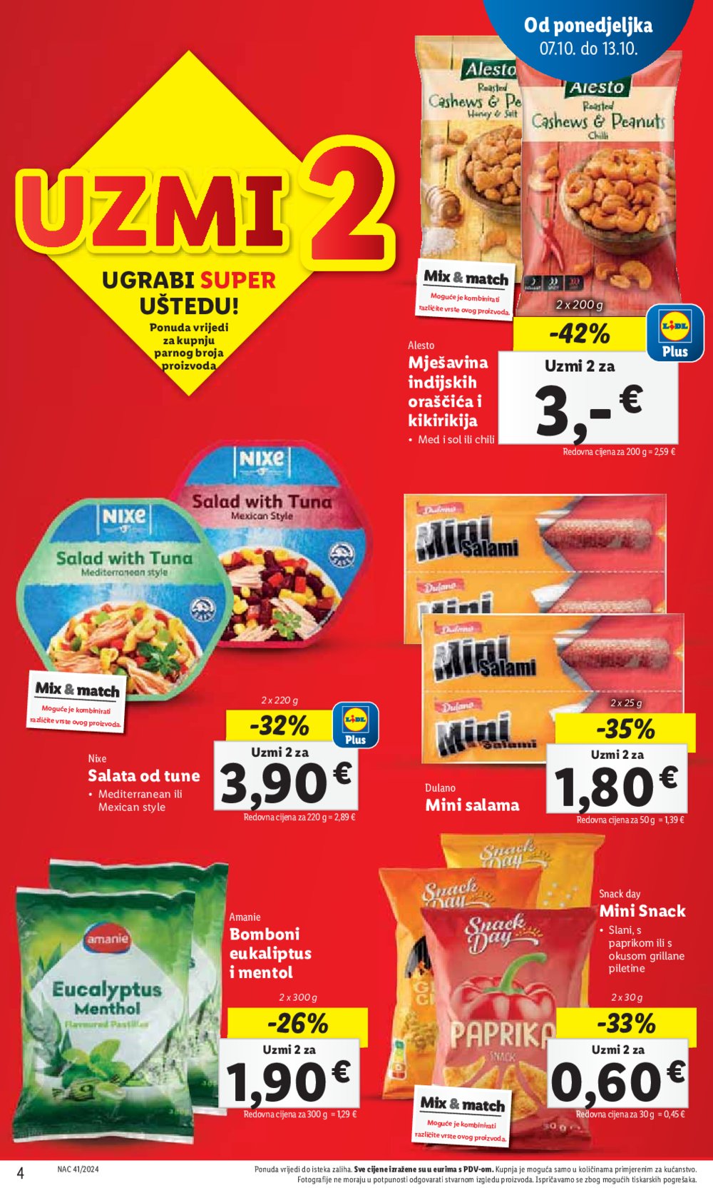 Lidl katalog Super ponuda od ponedjeljka 07.10.-13.10.2024.