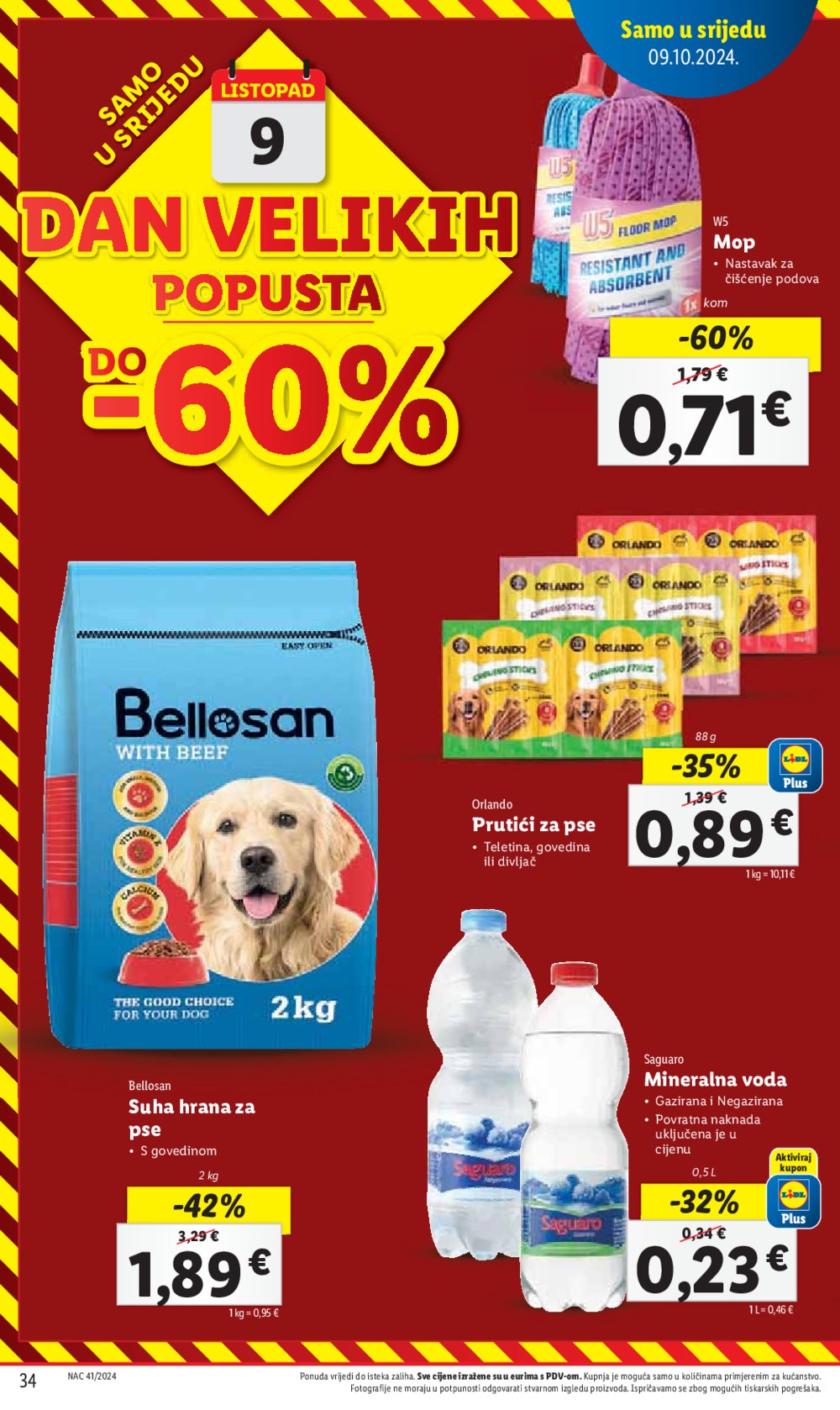 Lidl katalog Super ponuda od ponedjeljka 07.10.-13.10.2024.