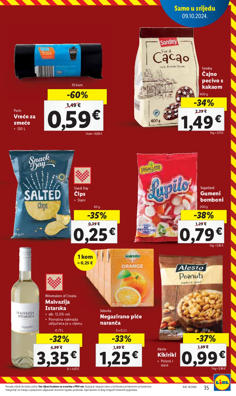 Lidl katalog Super ponuda od ponedjeljka 07.10.-13.10.2024.