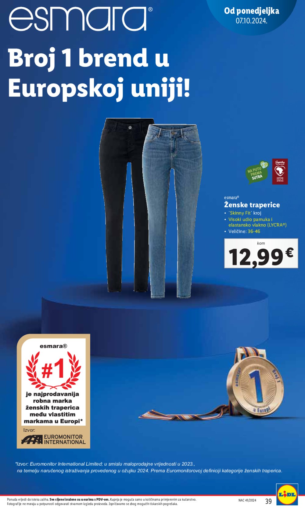 Lidl katalog Super ponuda od ponedjeljka 07.10.-13.10.2024.