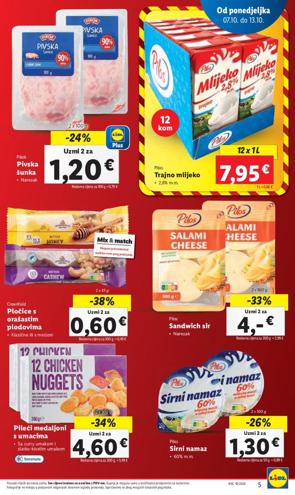 Lidl katalog Super ponuda od ponedjeljka 07.10.-13.10.2024.