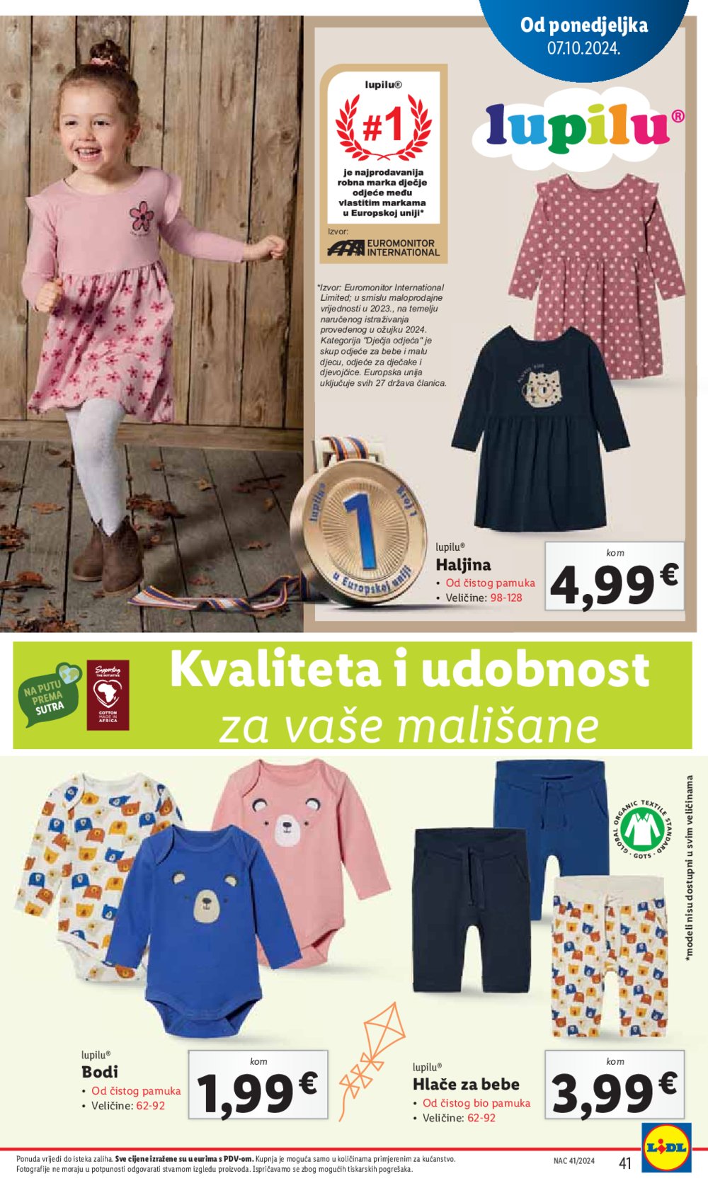 Lidl katalog Super ponuda od ponedjeljka 07.10.-13.10.2024.