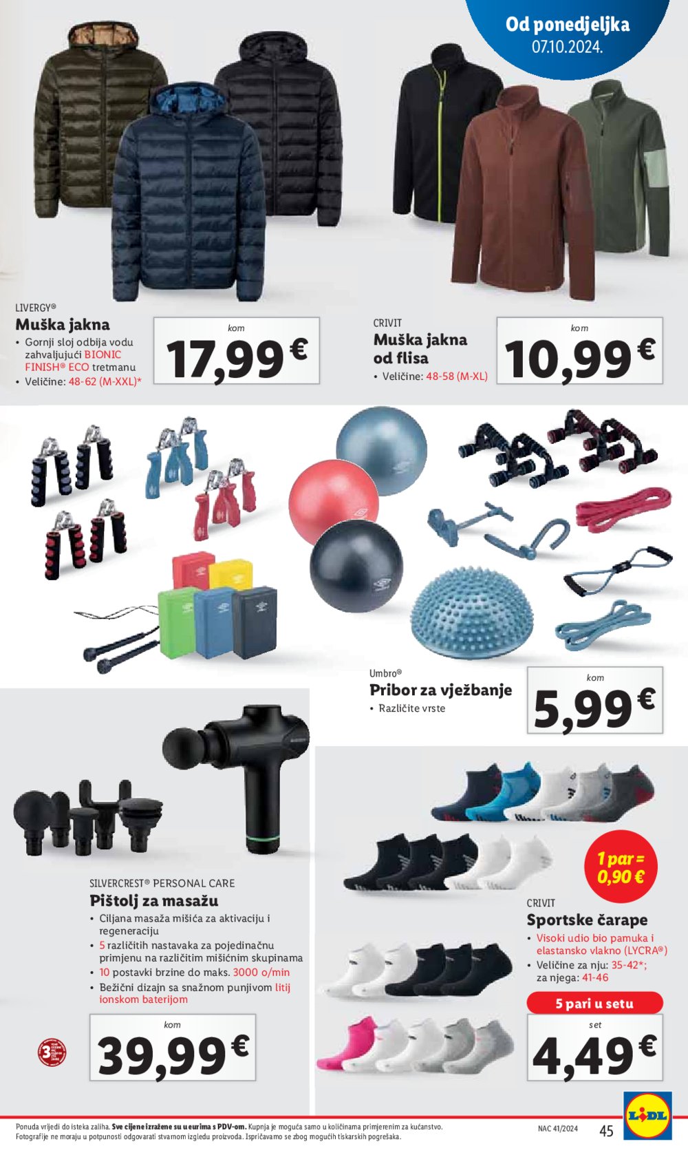 Lidl katalog Super ponuda od ponedjeljka 07.10.-13.10.2024.