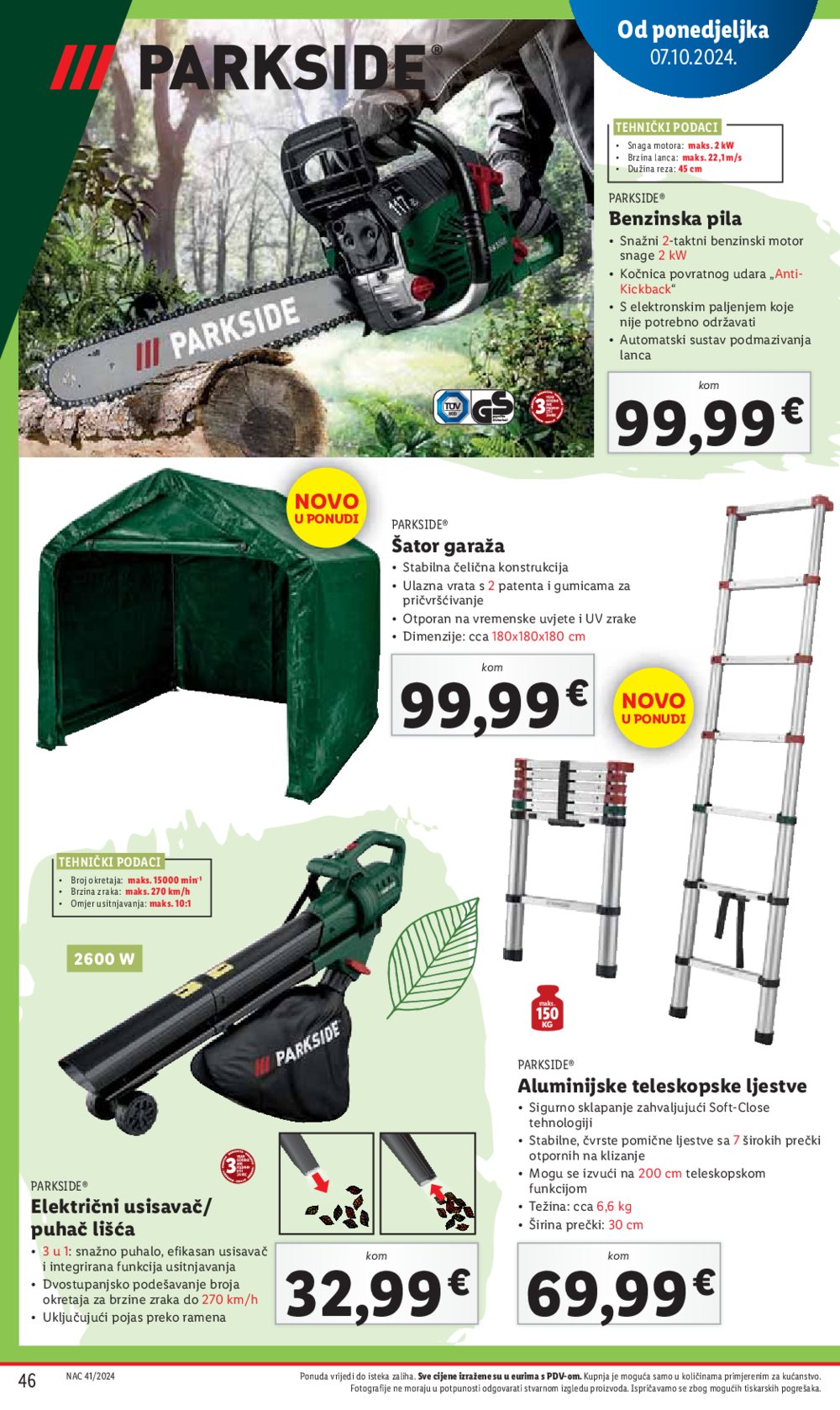 Lidl katalog Super ponuda od ponedjeljka 07.10.-13.10.2024.