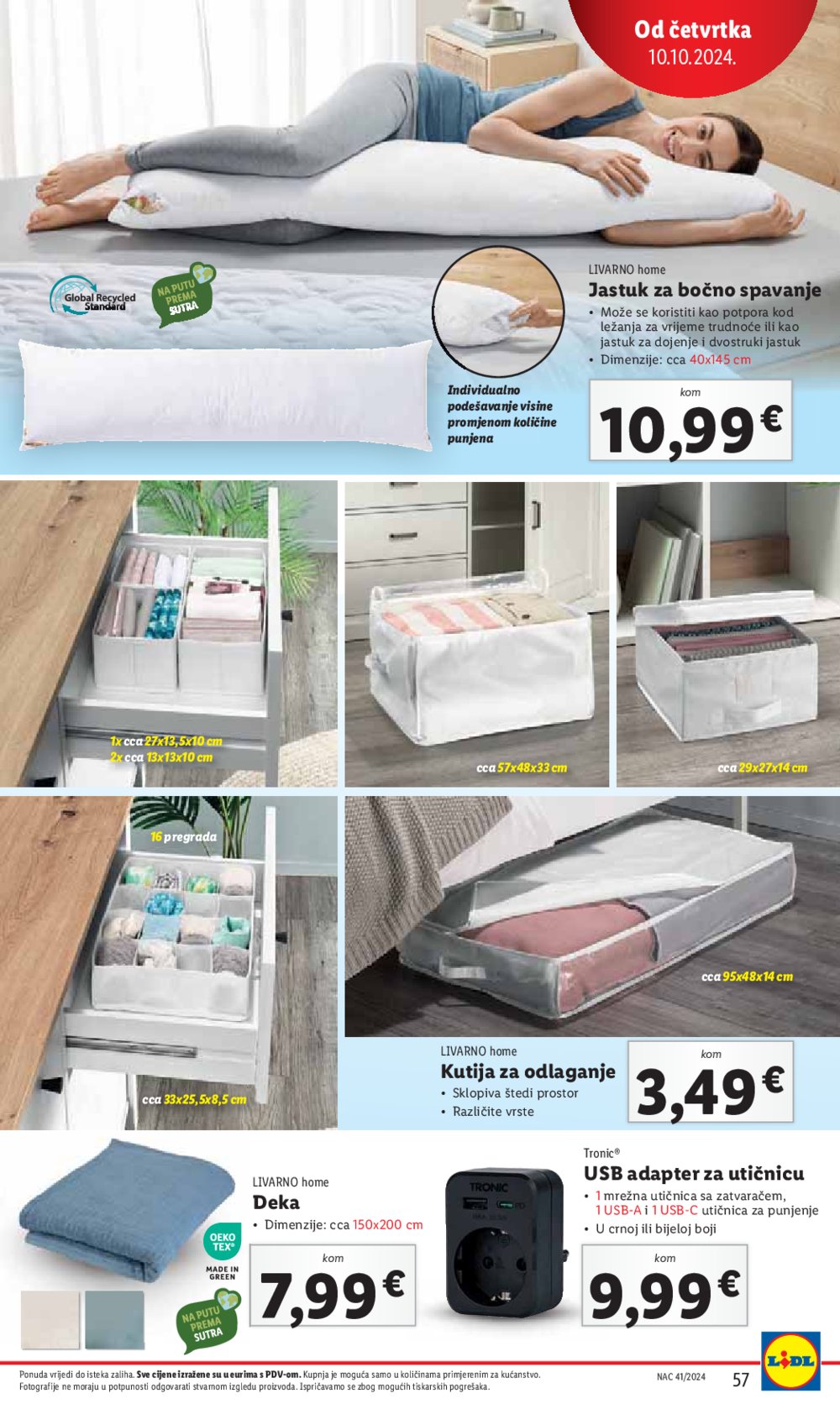 Lidl katalog Super ponuda od ponedjeljka 07.10.-13.10.2024.