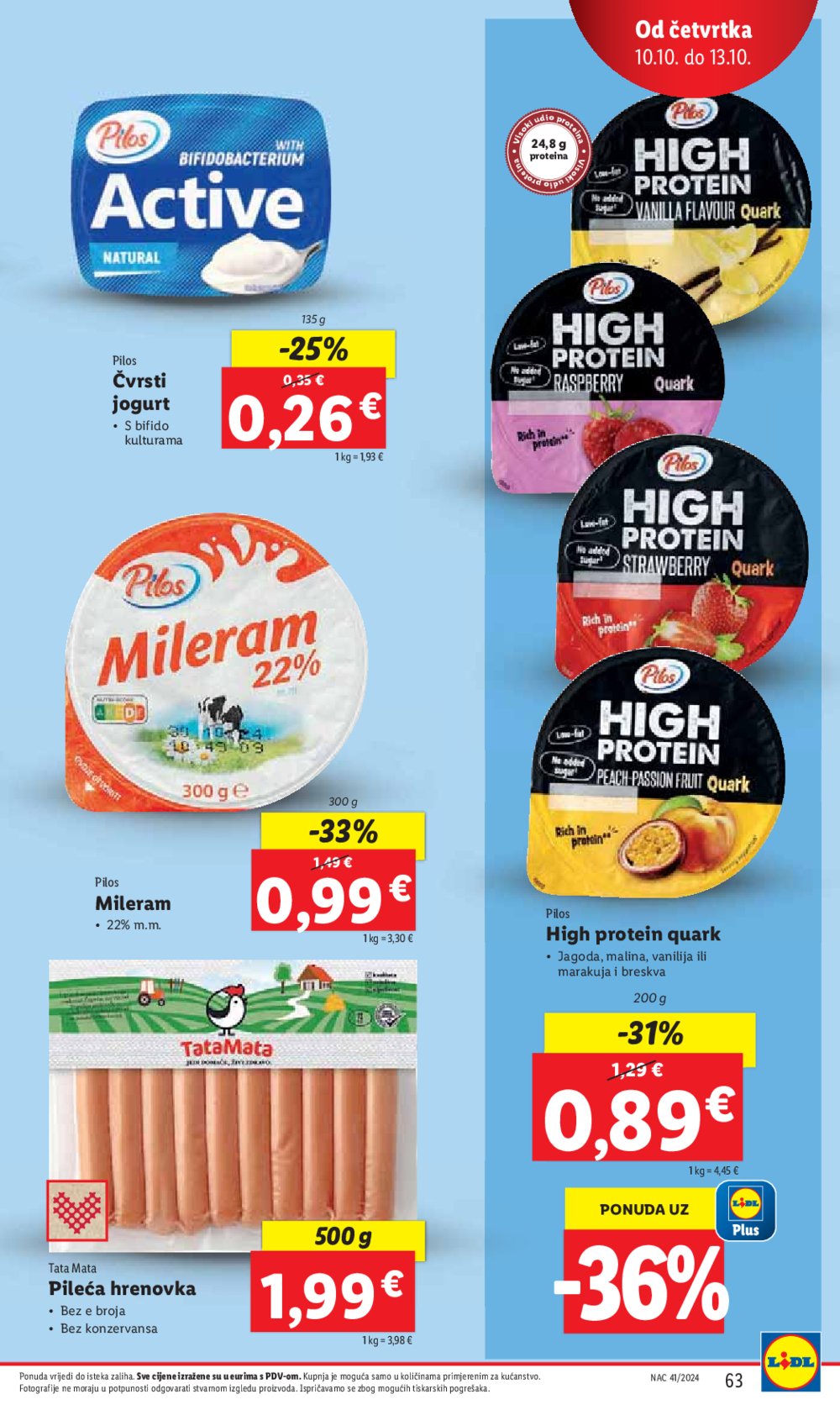 Lidl katalog Super ponuda od ponedjeljka 07.10.-13.10.2024.