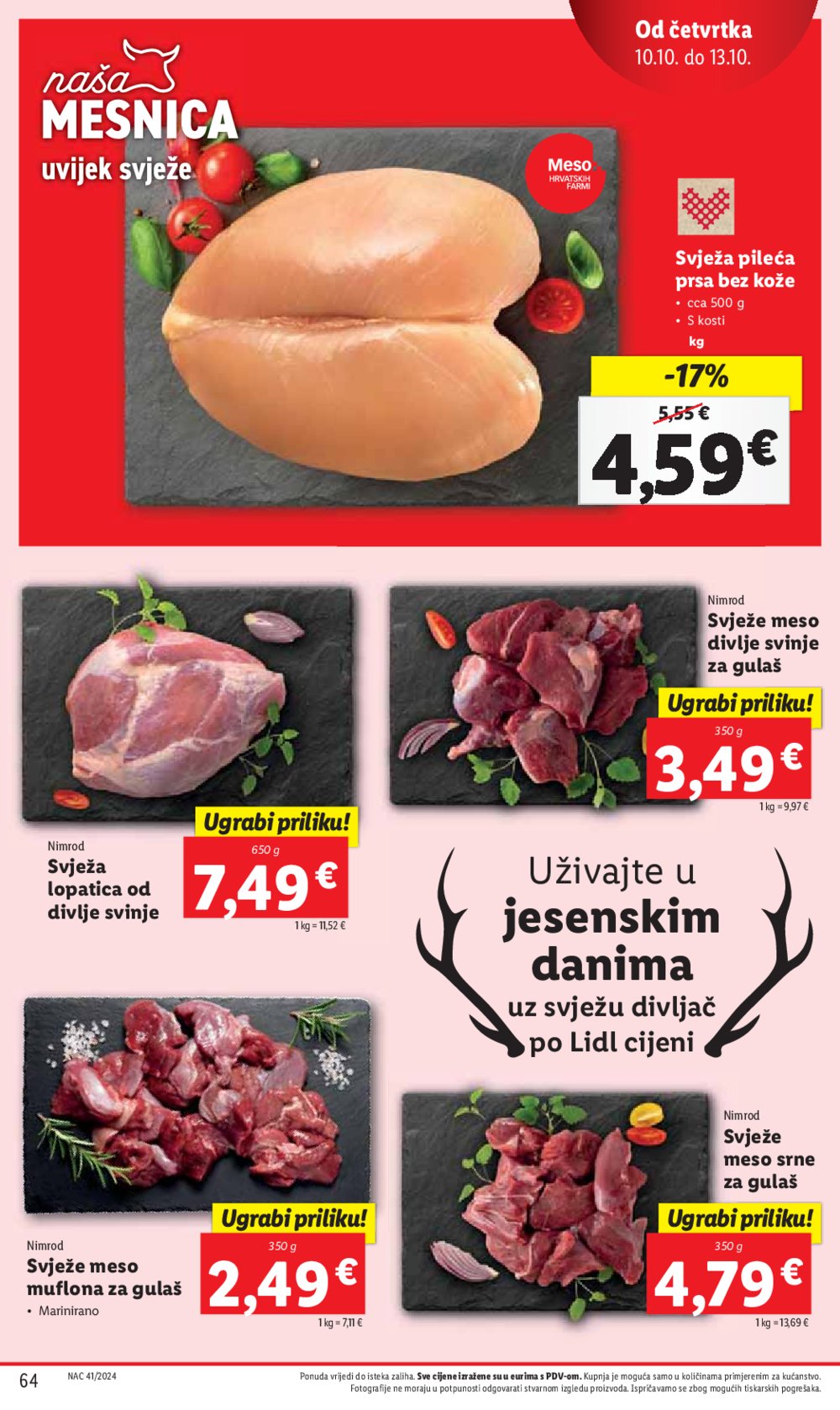 Lidl katalog Super ponuda od ponedjeljka 07.10.-13.10.2024.