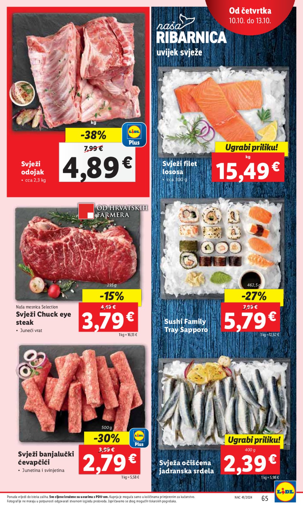 Lidl katalog Super ponuda od ponedjeljka 07.10.-13.10.2024.