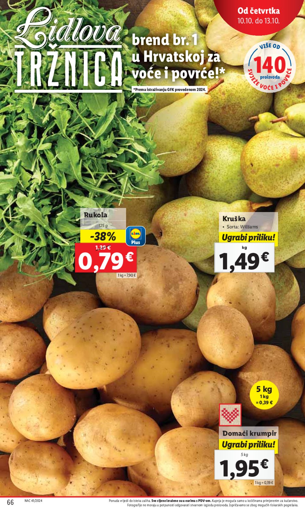 Lidl katalog Super ponuda od ponedjeljka 07.10.-13.10.2024.