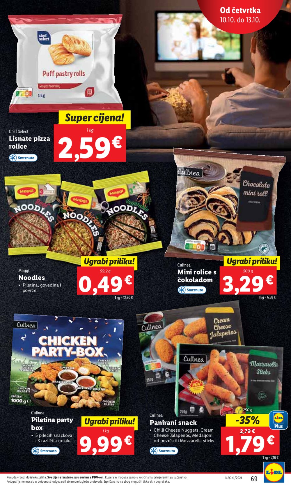 Lidl katalog Super ponuda od ponedjeljka 07.10.-13.10.2024.