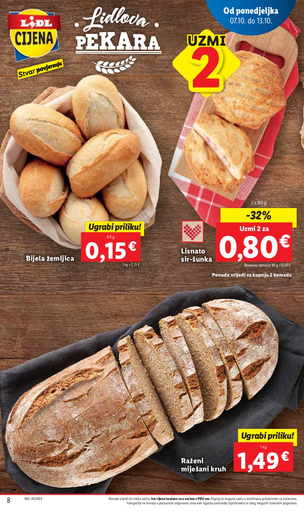 Lidl katalog Super ponuda od ponedjeljka 07.10.-13.10.2024.