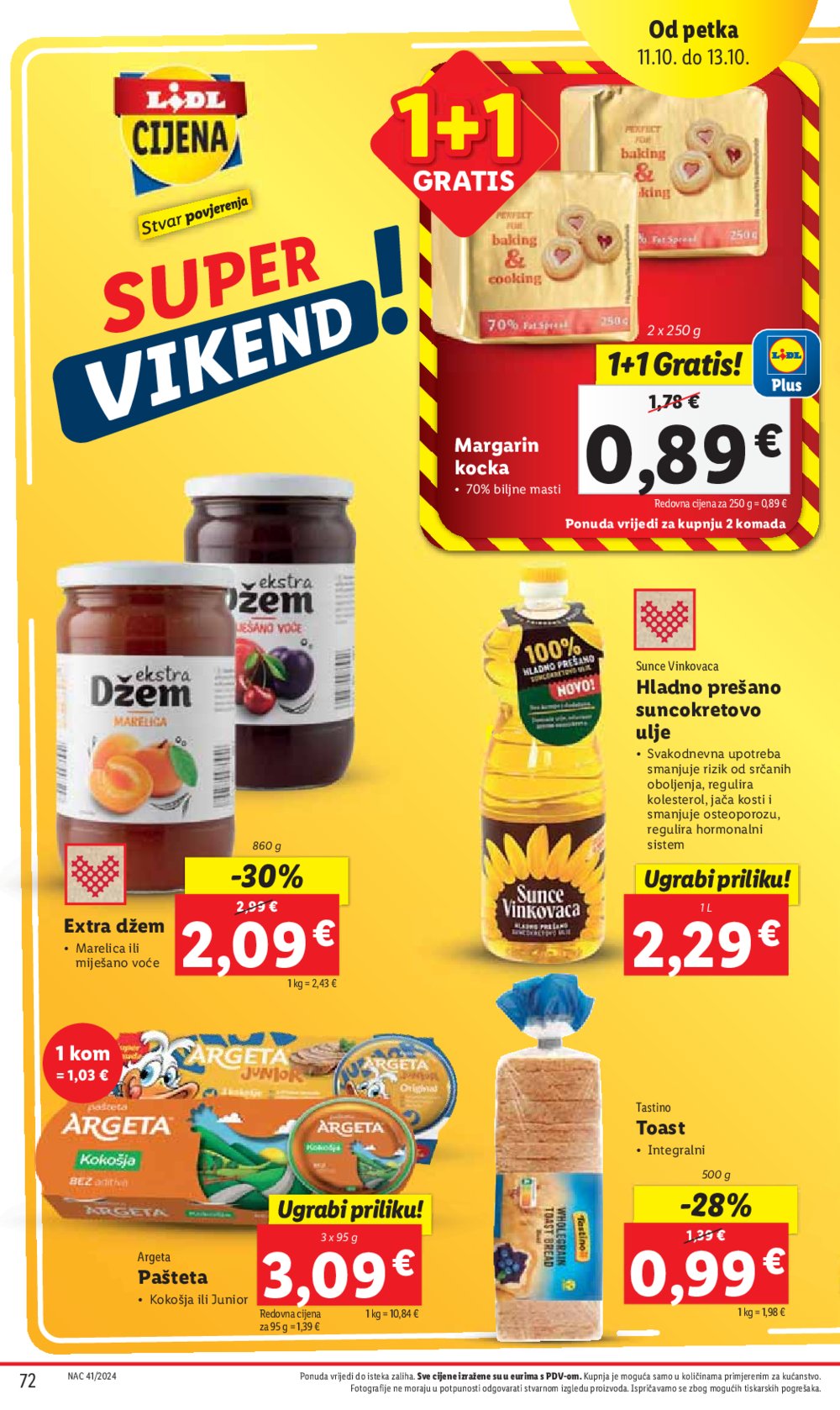 Lidl katalog Super ponuda od ponedjeljka 07.10.-13.10.2024.