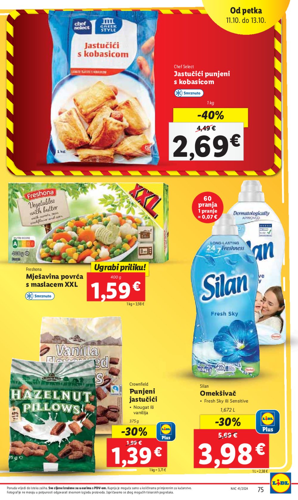 Lidl katalog Super ponuda od ponedjeljka 07.10.-13.10.2024.