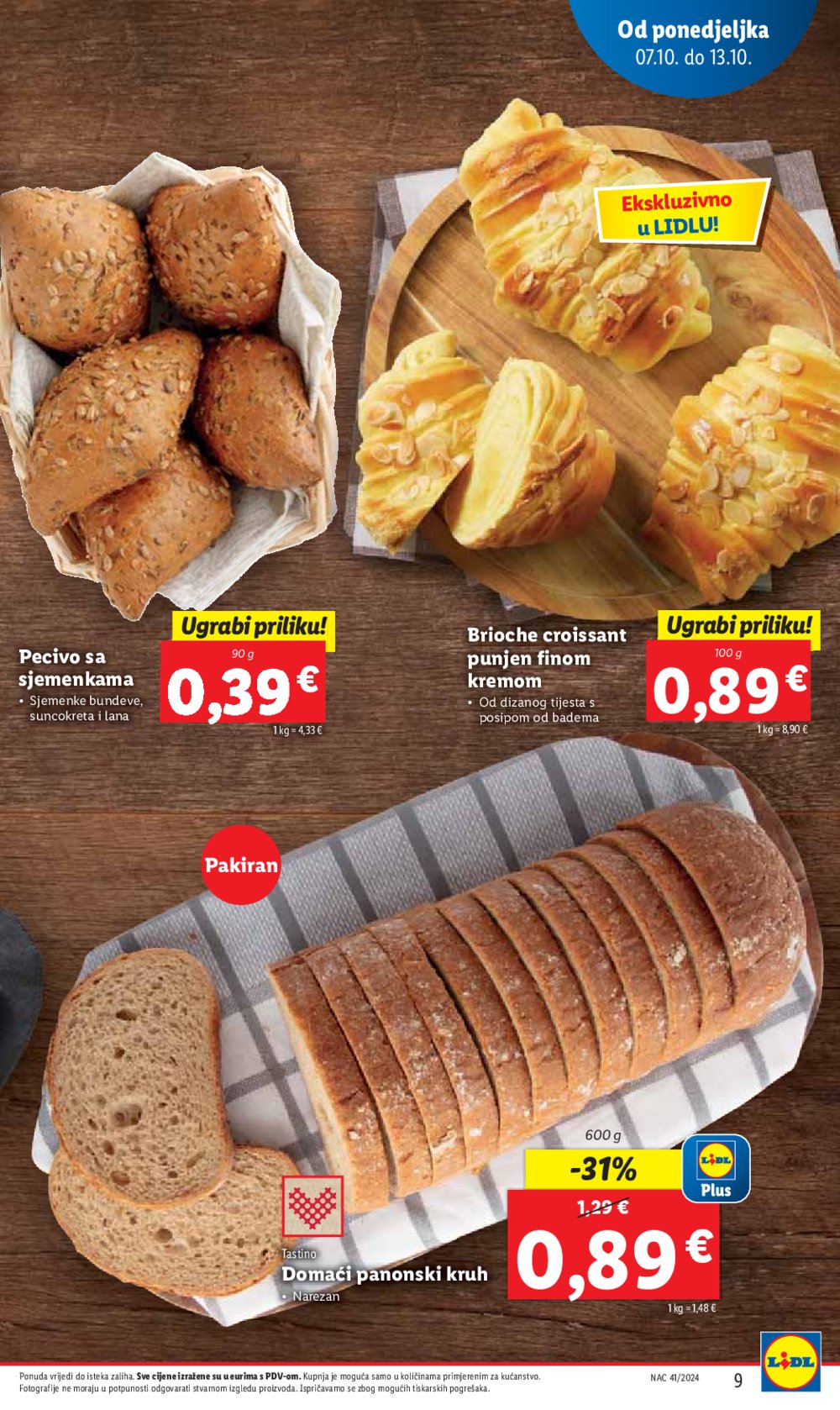 Lidl katalog Super ponuda od ponedjeljka 07.10.-13.10.2024.