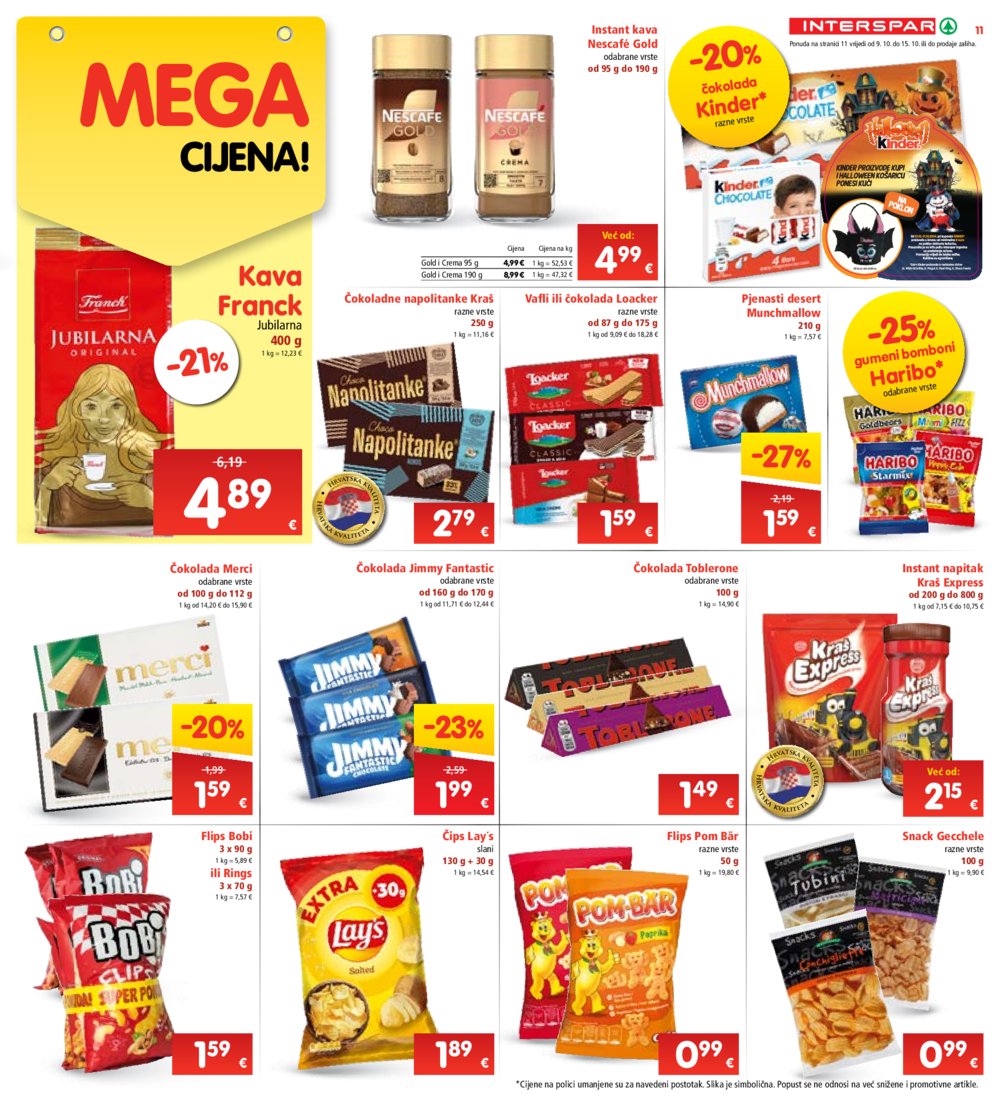 INTERSPAR katalog Akcija 09.10.-15.10.2024.