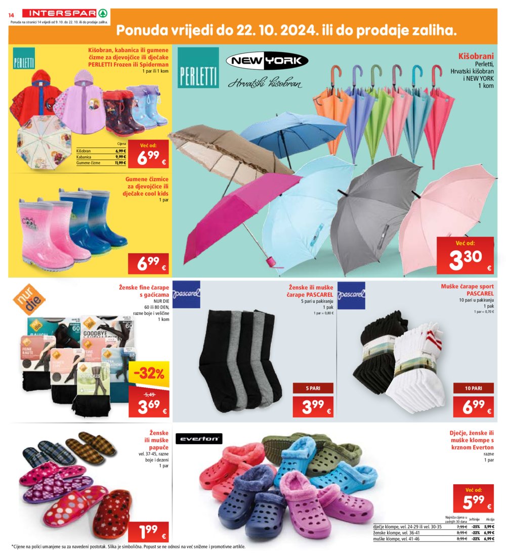 INTERSPAR katalog Akcija 09.10.-15.10.2024.