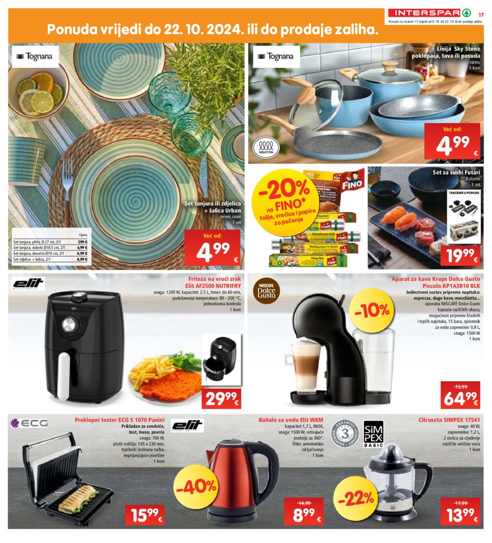 INTERSPAR katalog Akcija 09.10.-15.10.2024.