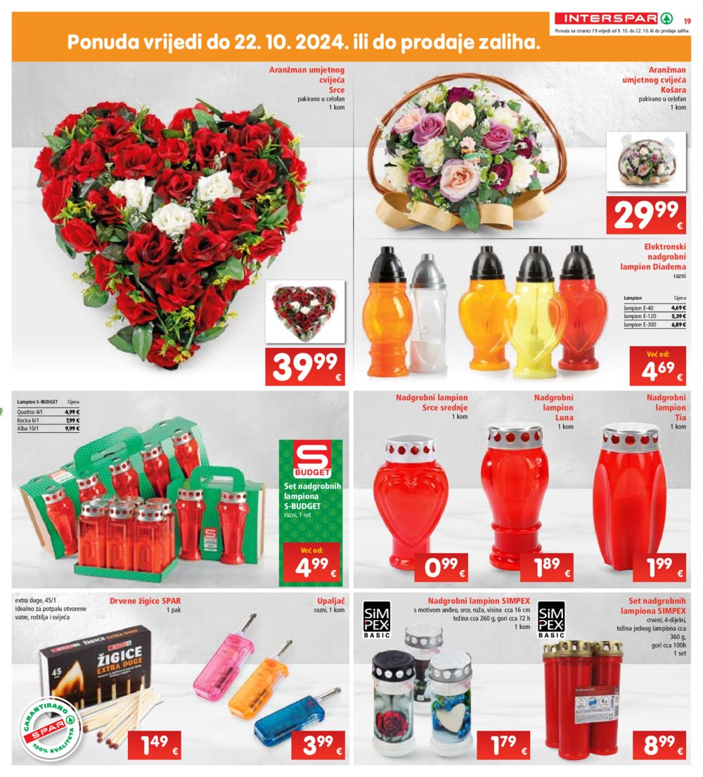 INTERSPAR katalog Akcija 09.10.-15.10.2024.