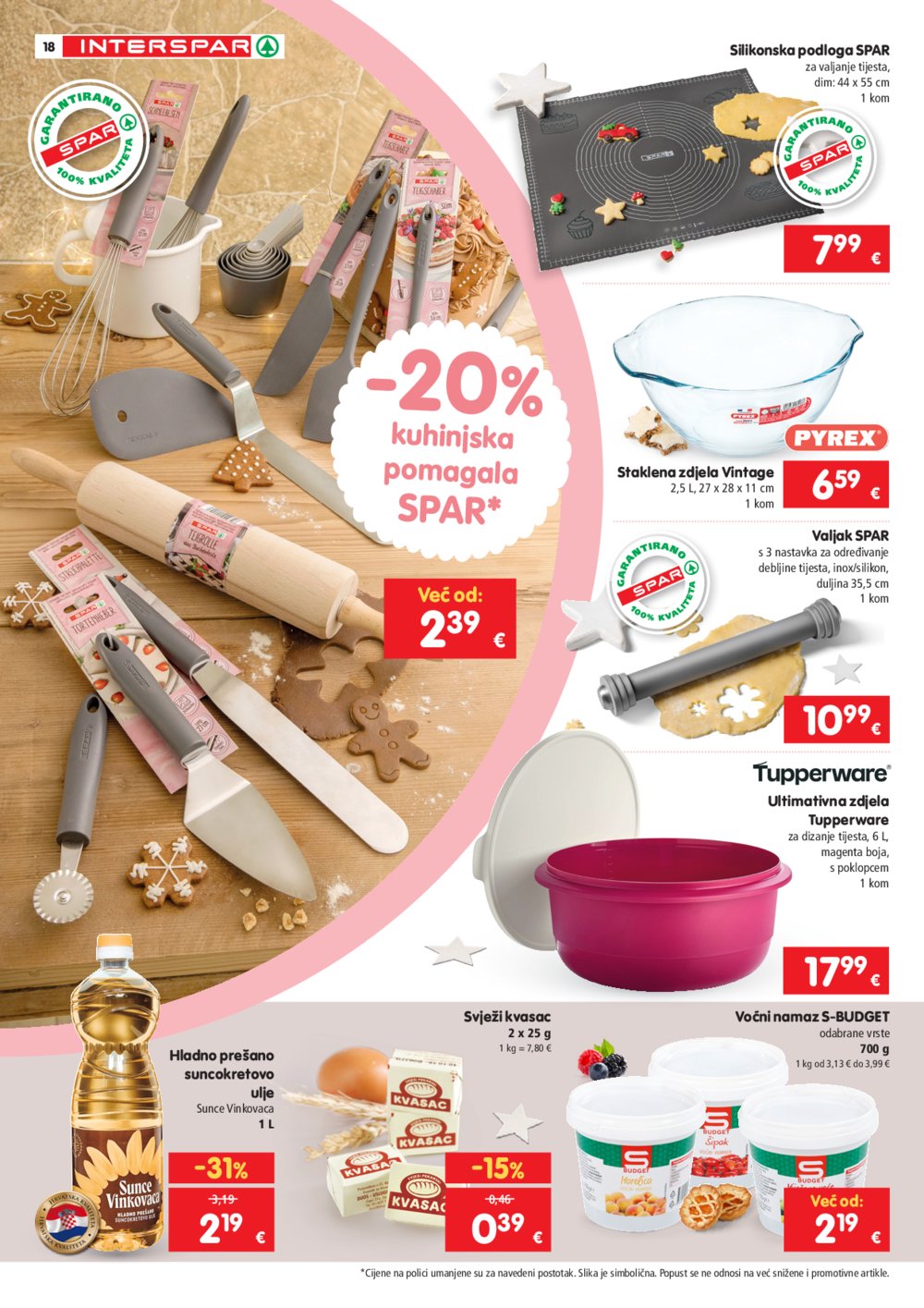 INTERSPAR katalog Pečenje kolača 09.10.2024.-07.01.2025.