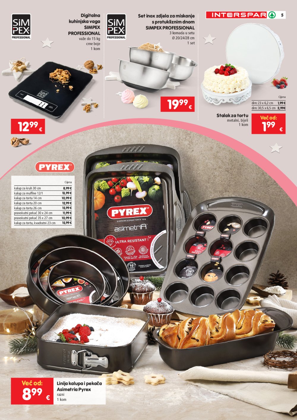 INTERSPAR katalog Pečenje kolača 09.10.2024.-07.01.2025.