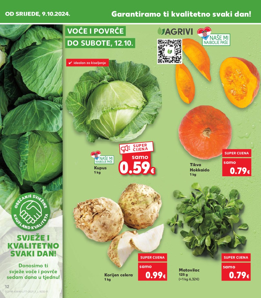 Kaufland katalog Akcija 09.10.-15.10.2024. Dugo Selo i Virovitica