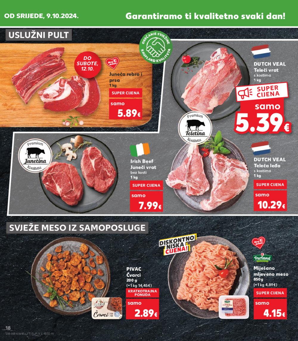 Kaufland katalog Akcija 09.10.-15.10.2024. Dugo Selo i Virovitica