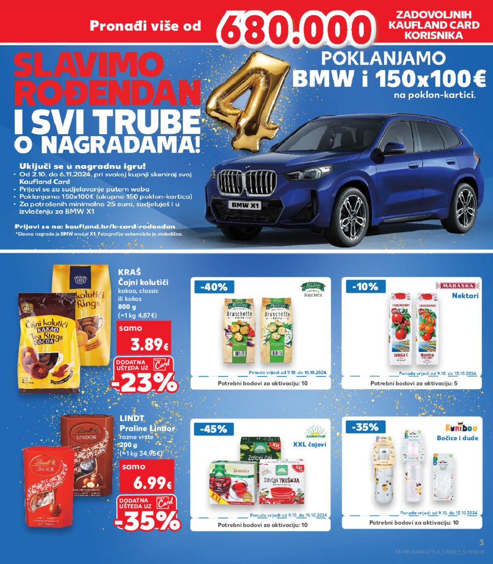 Kaufland katalog Akcija 09.10.-15.10.2024. Dugo Selo i Virovitica