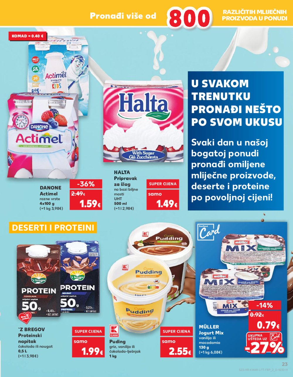 Kaufland katalog Akcija 09.10.-15.10.2024. Dugo Selo i Virovitica