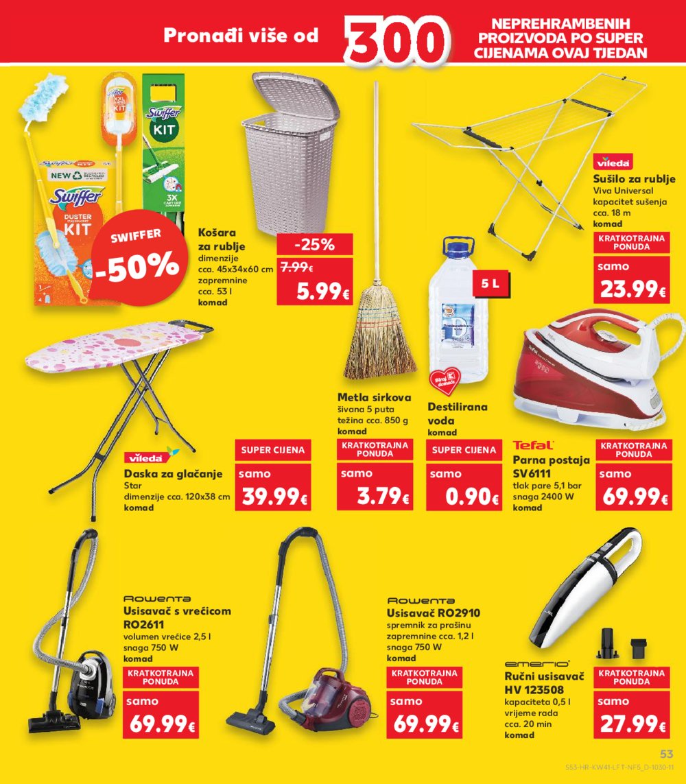 Kaufland katalog Akcija 09.10.-15.10.2024. Dugo Selo i Virovitica