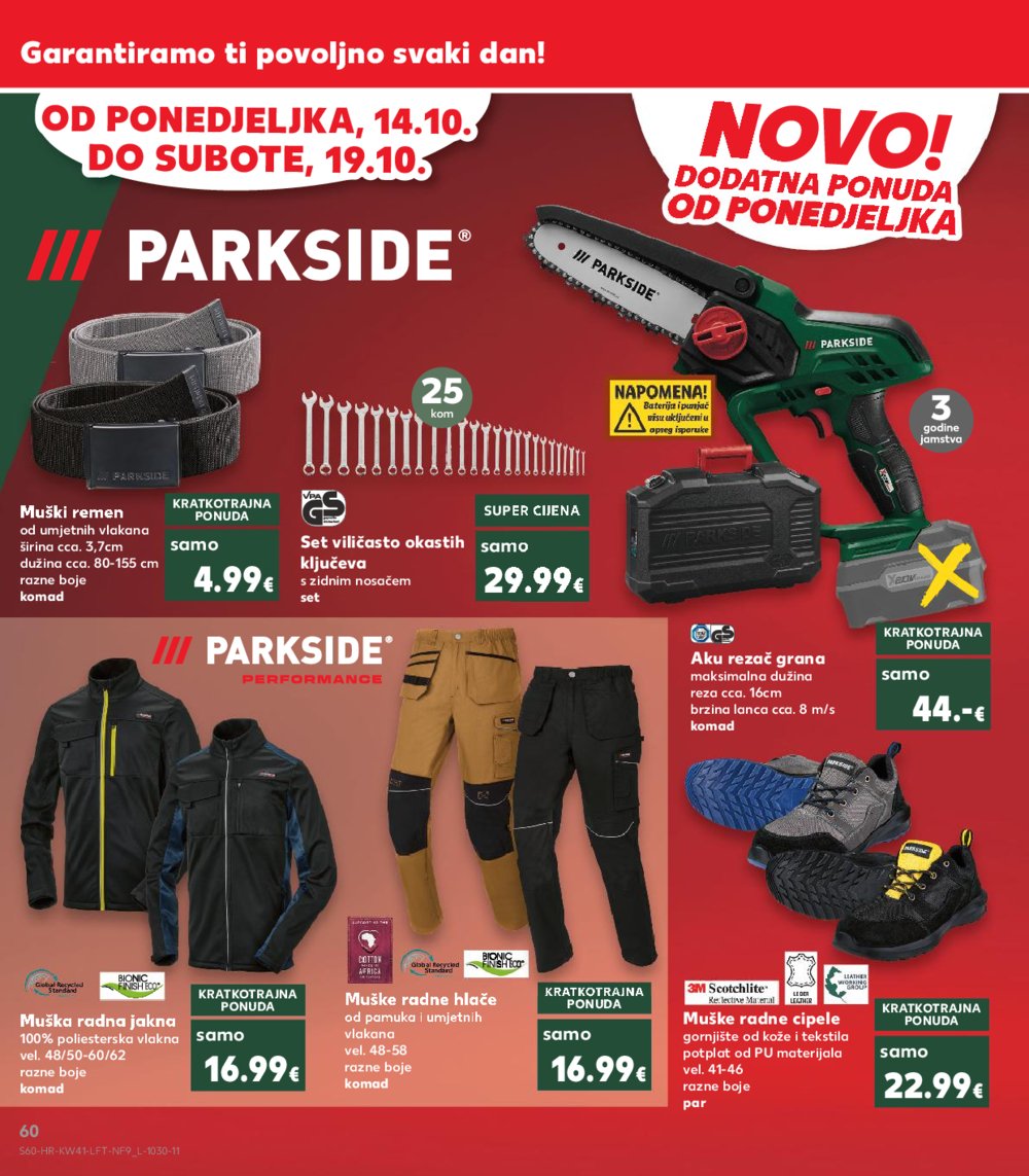 Kaufland katalog Akcija 09.10.-15.10.2024. Dugo Selo i Virovitica